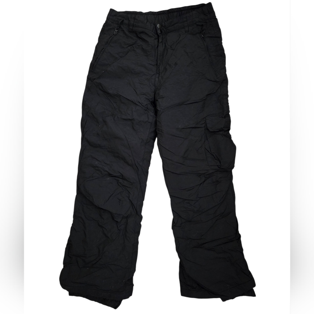 SPORT ESSENTIALS Women’s Black Cargo Ski Pants Durable Snow Snowboard Size M - Picture 3 of 8